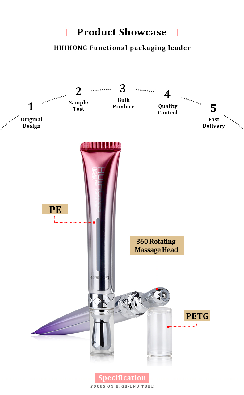 Roll Ball  Massage Eye Cream Tube