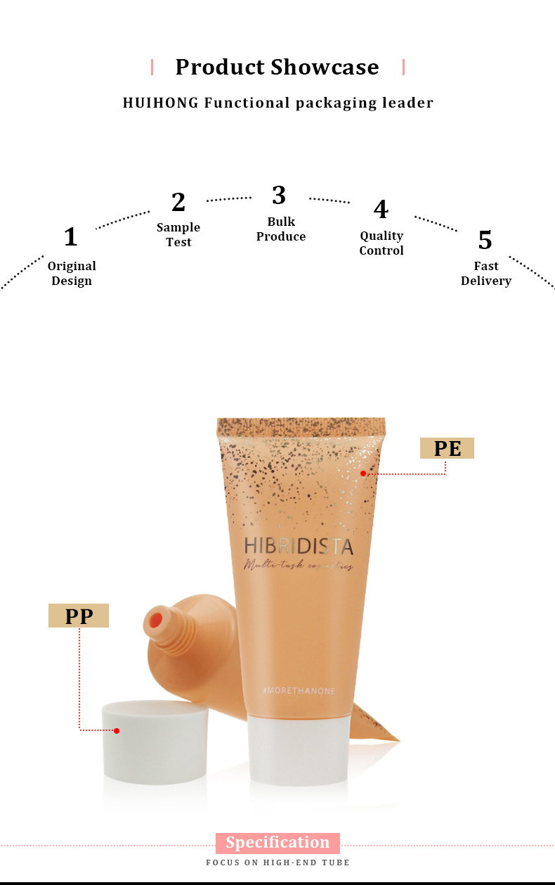 Orange Body Lotion Cream Tube