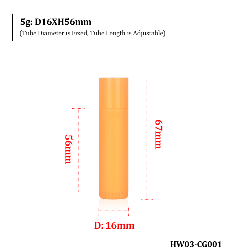 Empty Chapstick Tubes Lipstick Tube Container