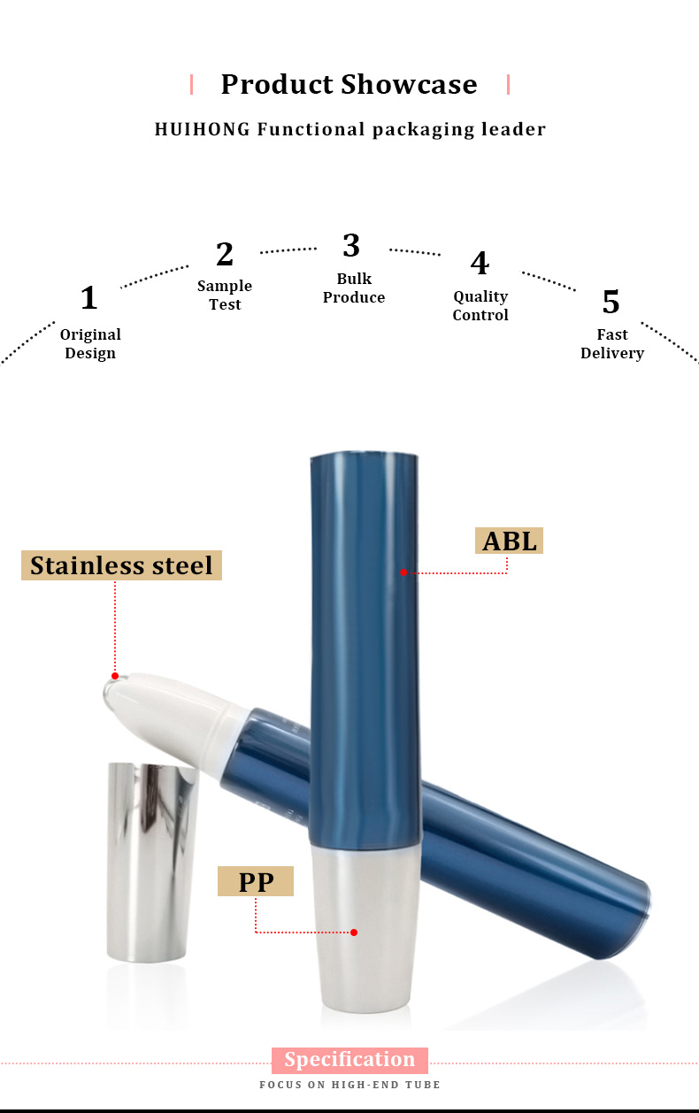 Massage Roll Tube Blue Massage Roller Tube