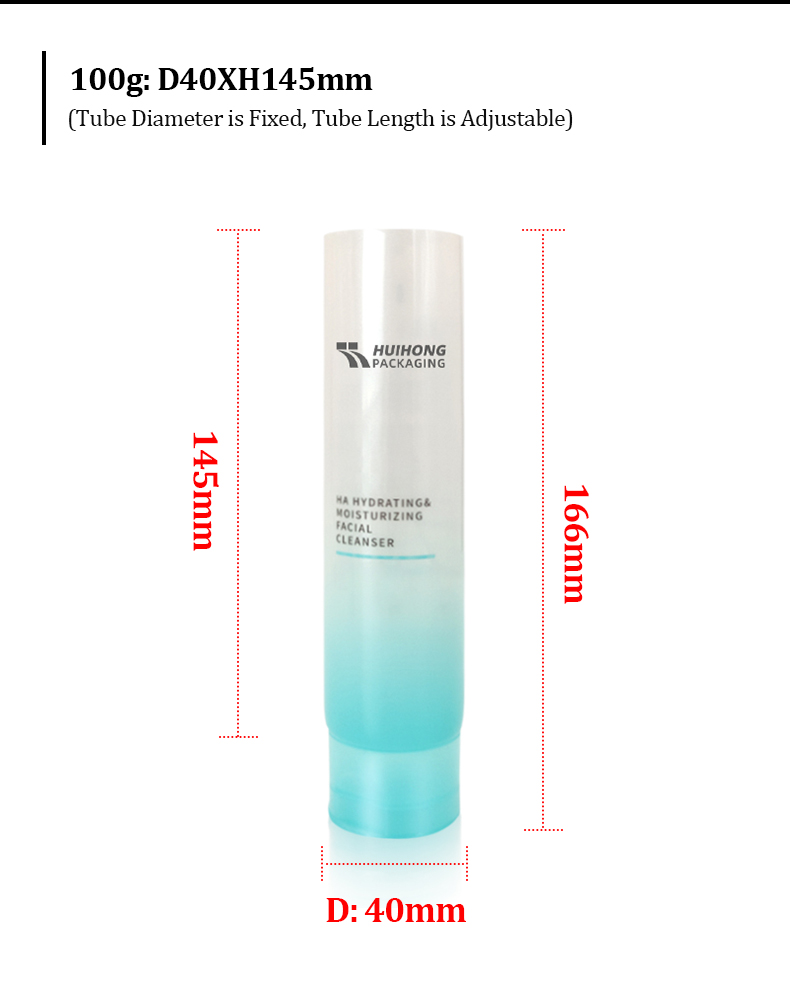 100ml Cosmetic Lotion Tube