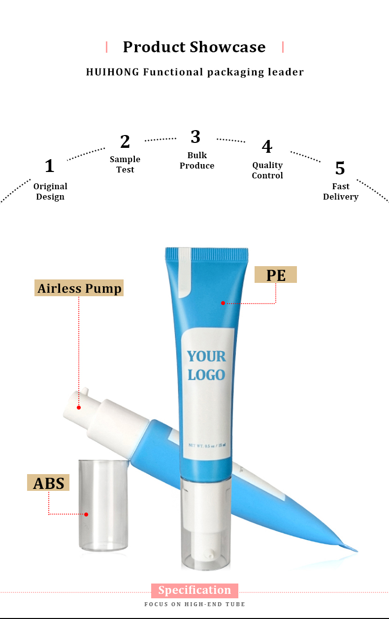 Blue Hand Cream Tube