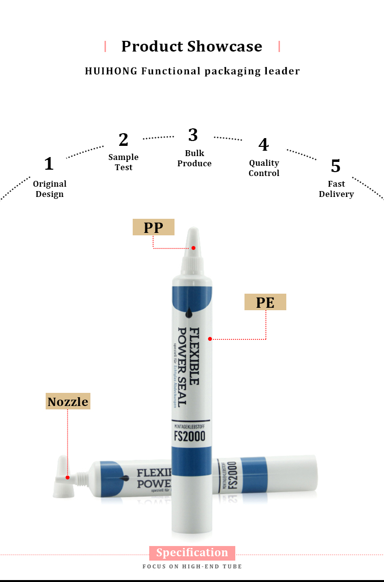 Squeeze Nozzle Tube Squeeze Nozzle Tube