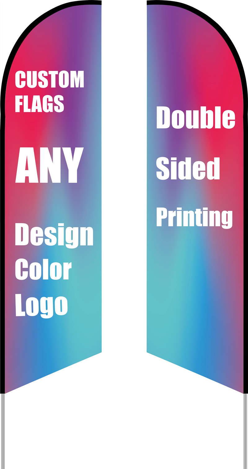 feather flag custom