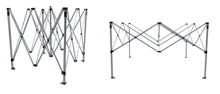 3x3 aluminum canopy frame