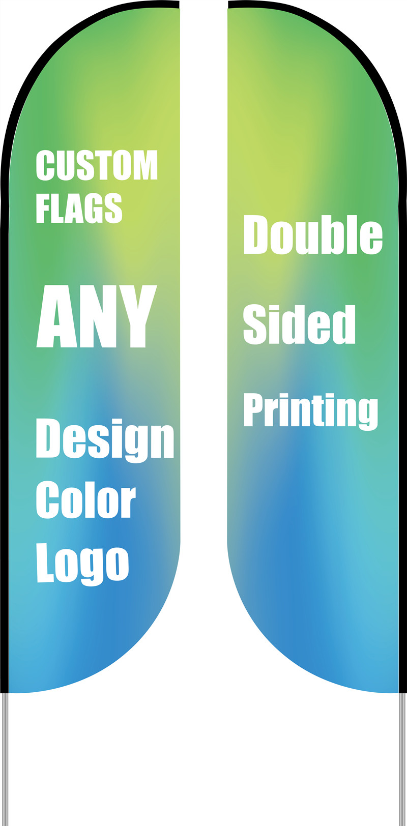 outdoor feather flag