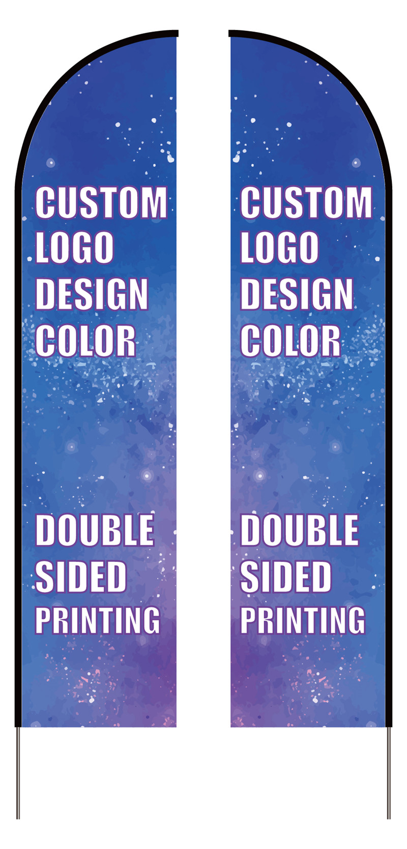 Custom Double Sided Flag