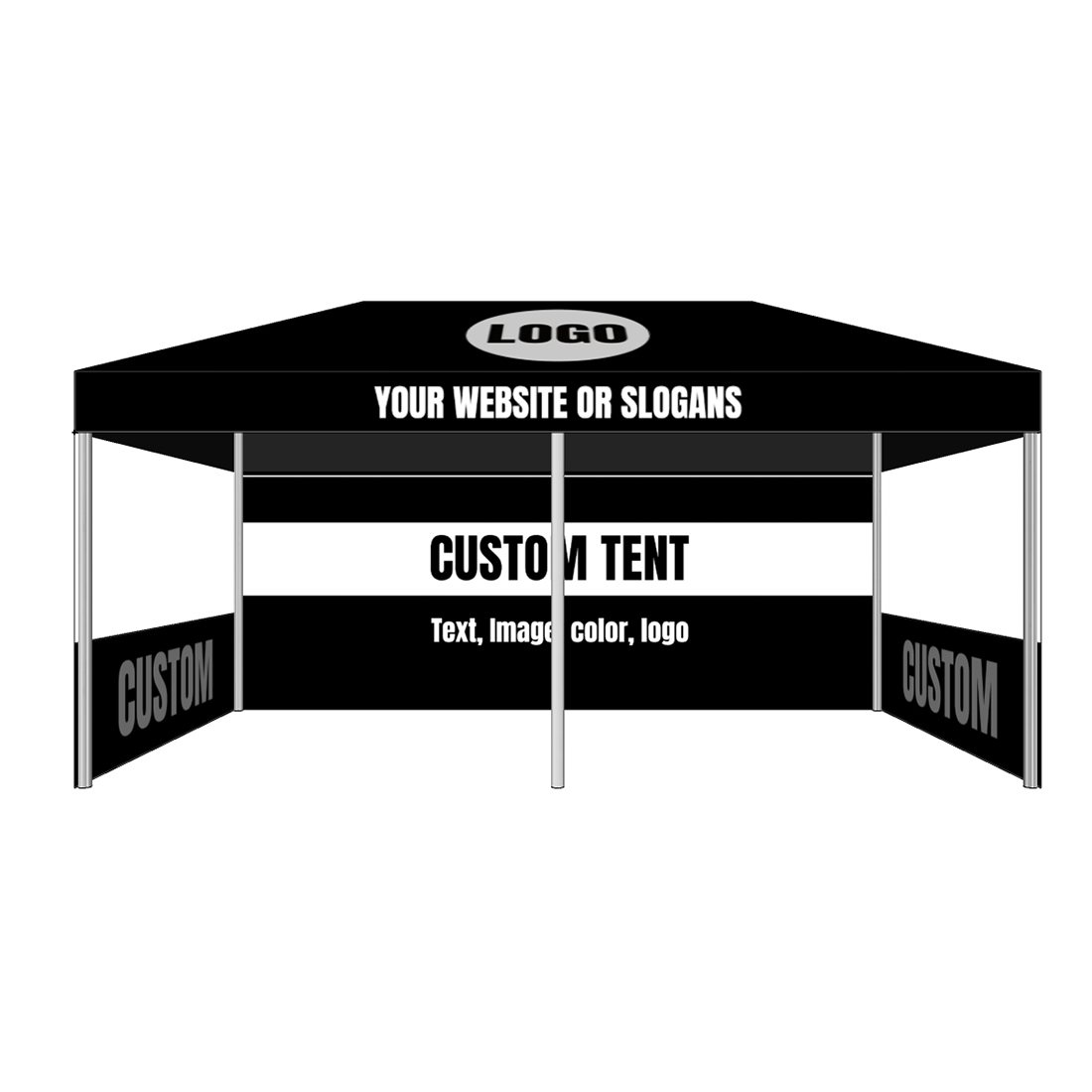 advertising marquee tent