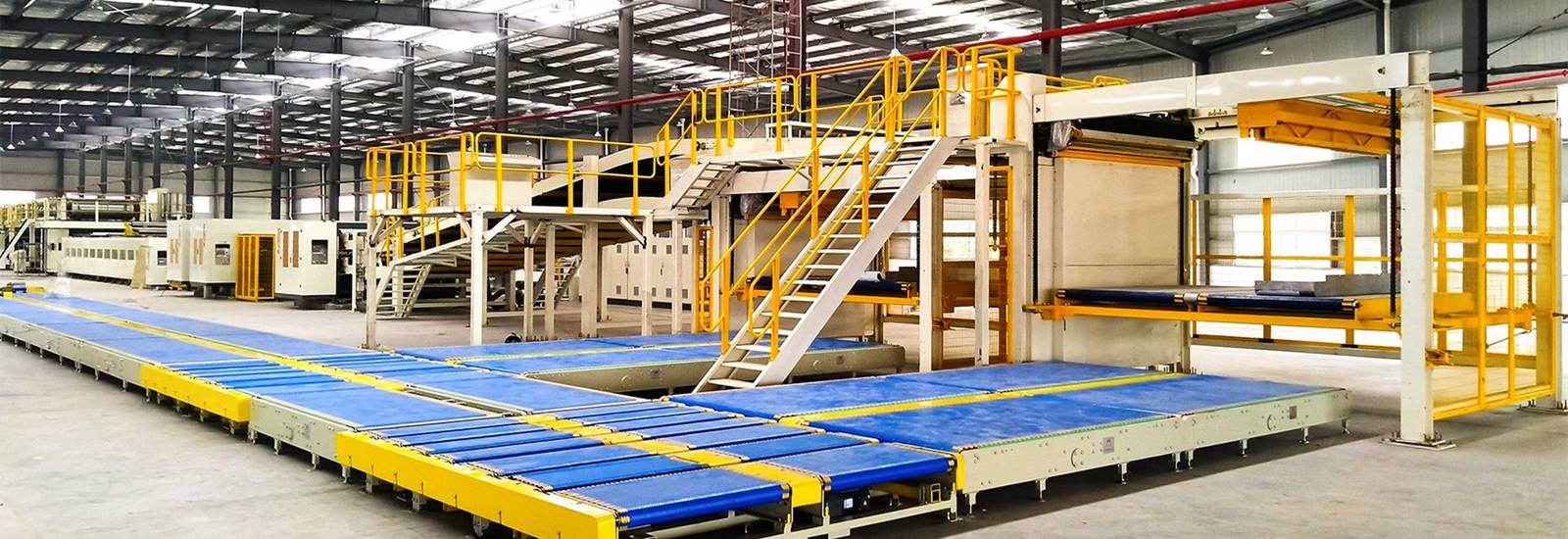 Automatic corrugated line dry end Corrugated line dry end