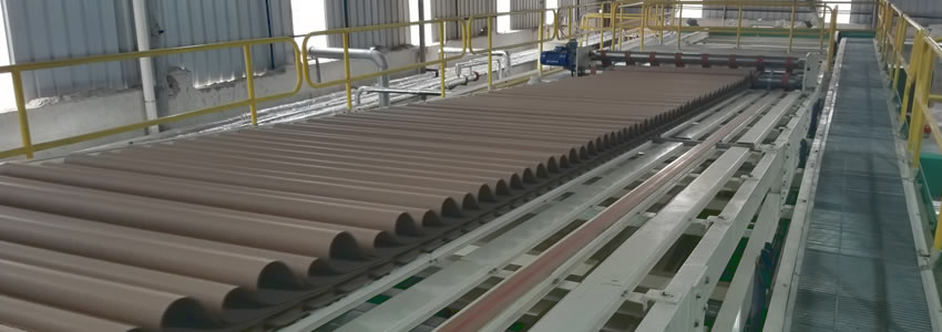 Germany design span bridge 2ply corrugated board on span bridge.