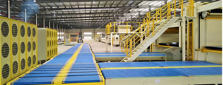 Automatic conveyer system Automatic corrugated line connect to conveyer system