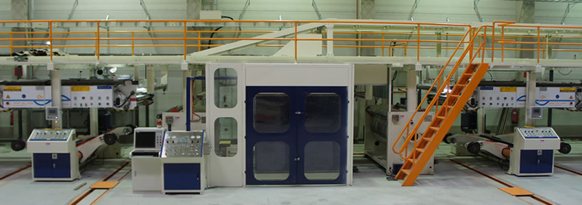 European 5ply corrugated line Full automatic high speed corrugated line