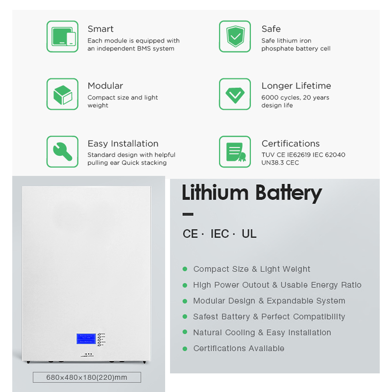 Lifepo4 Battery Powerwall