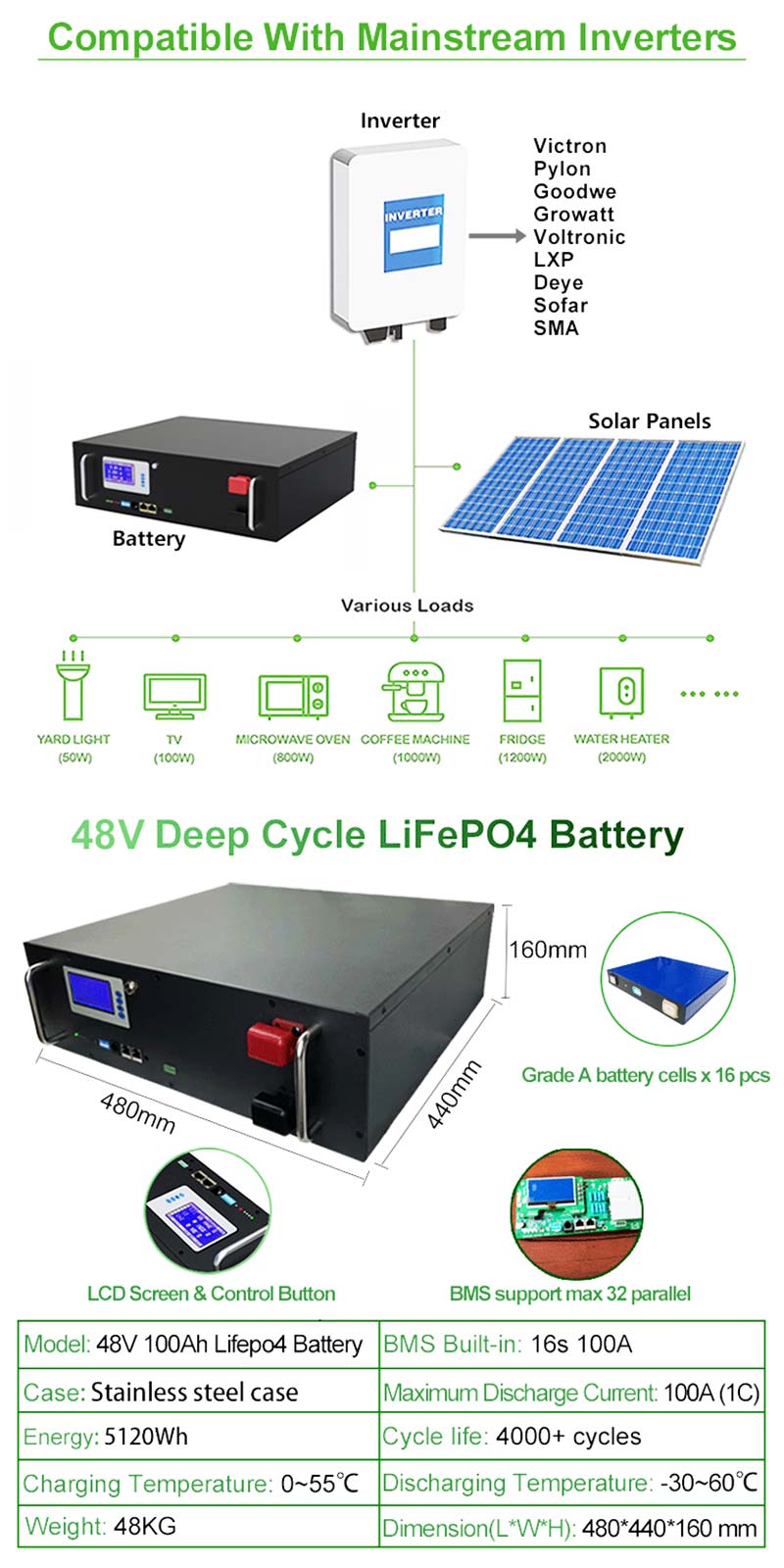 lifepo4 battery module