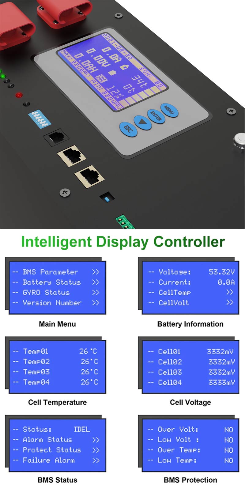 5Kwh lifepo4 battery solar system