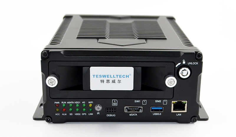 12ch HD 1080P Vehicle Mobile NVR