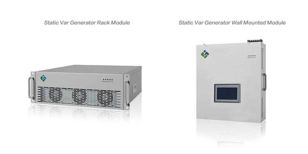 Rack type Static var generator module