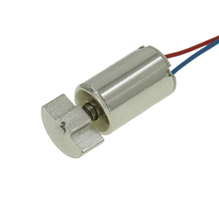 coreless brush motor with vibrator