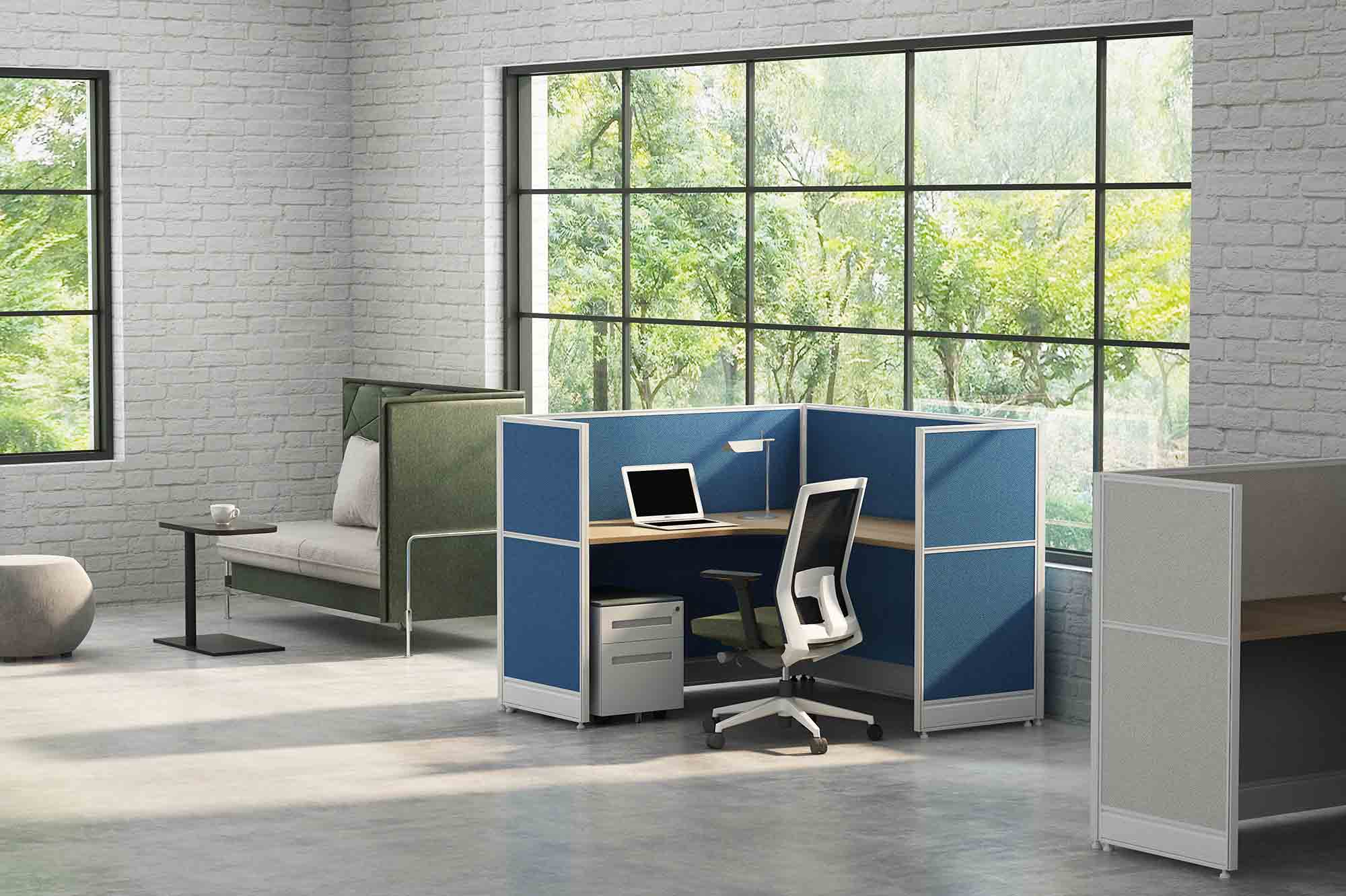 Full floor office screen