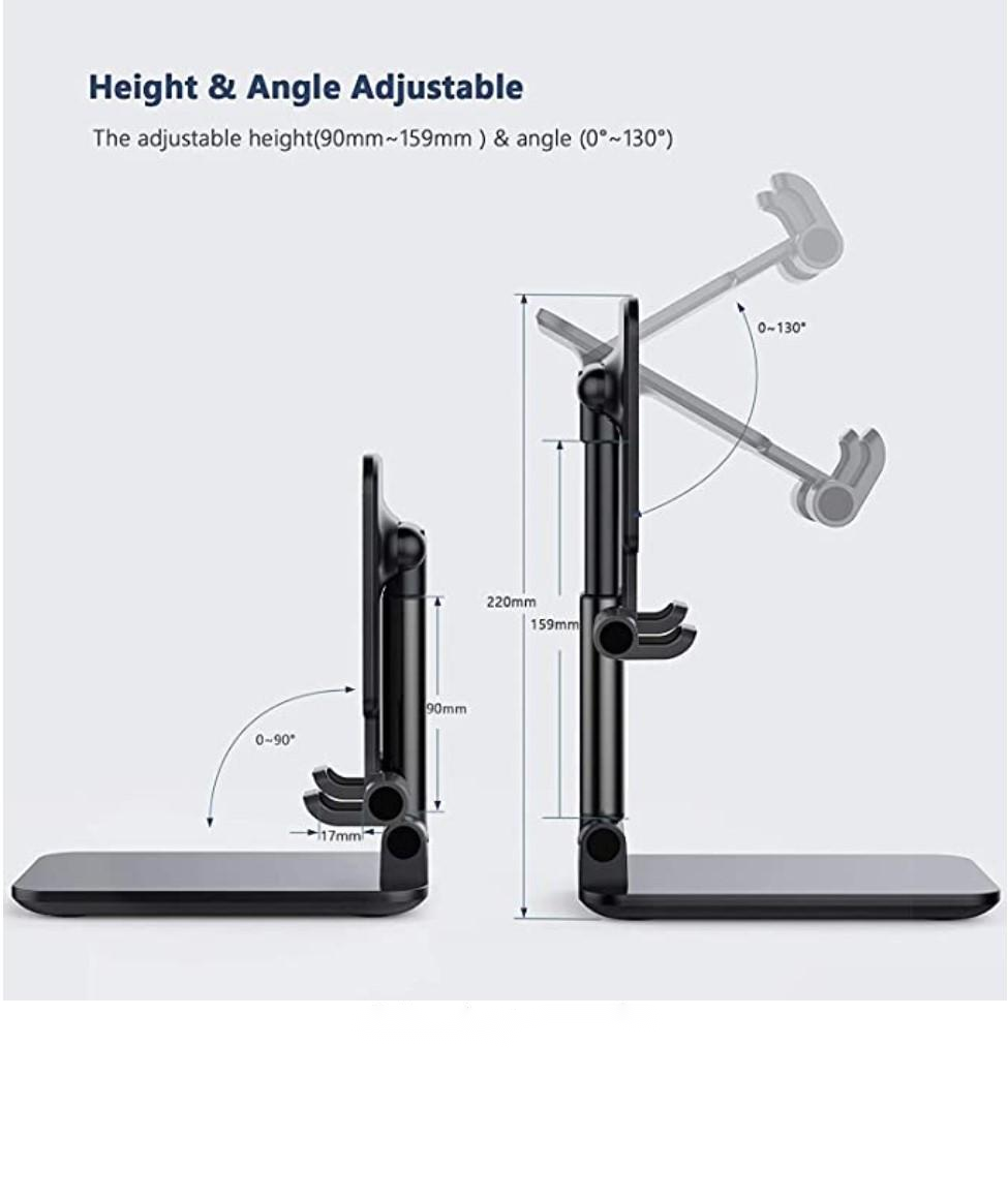 Folding iPad/Tablets desktop stand