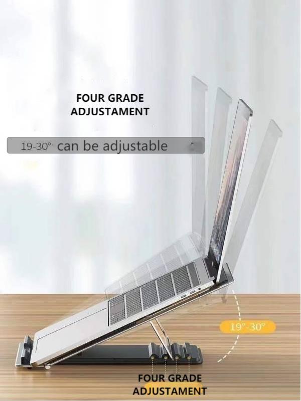 heat vent to elevate laptop stand