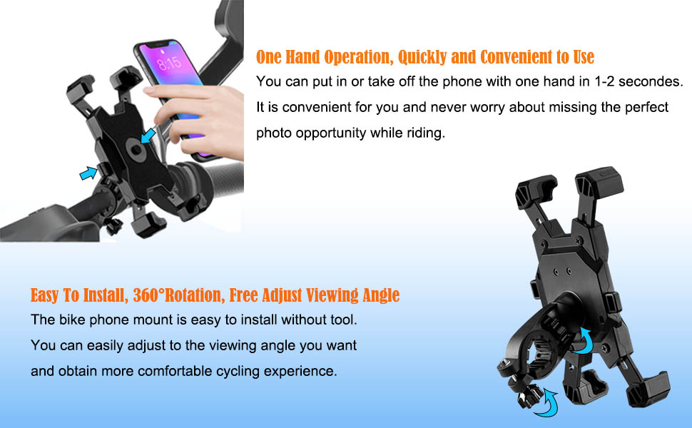 bike&motorcycle handlebar phone