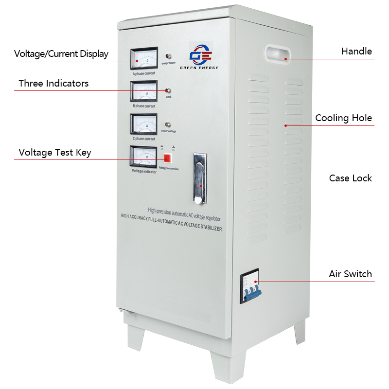 SVC THREE PHASE VOLTAGE REGULATOR