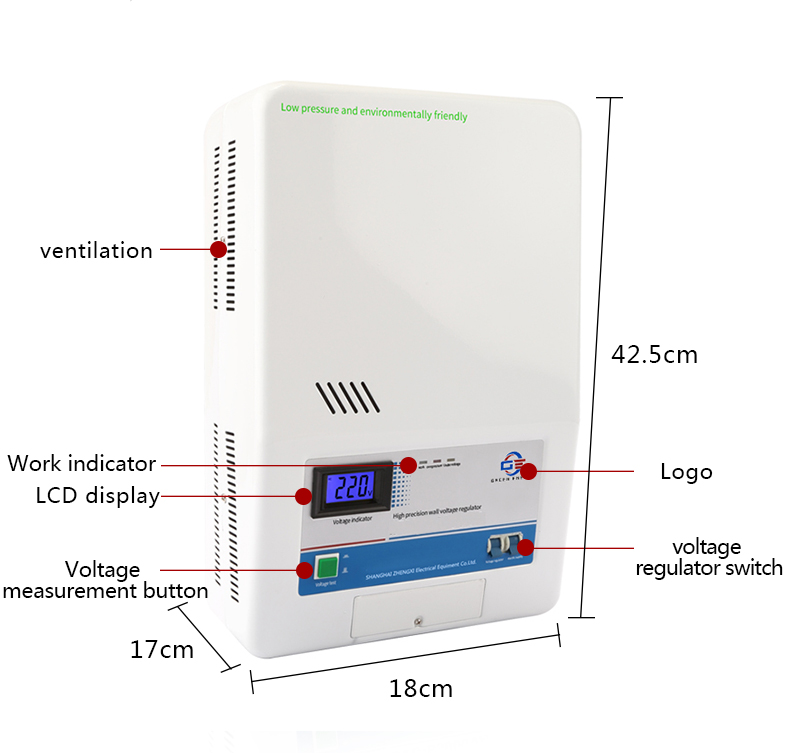 wall mounted voltage stabilizer
