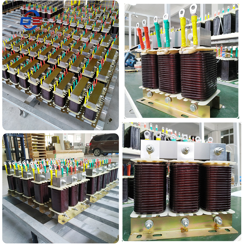 three phase reactor