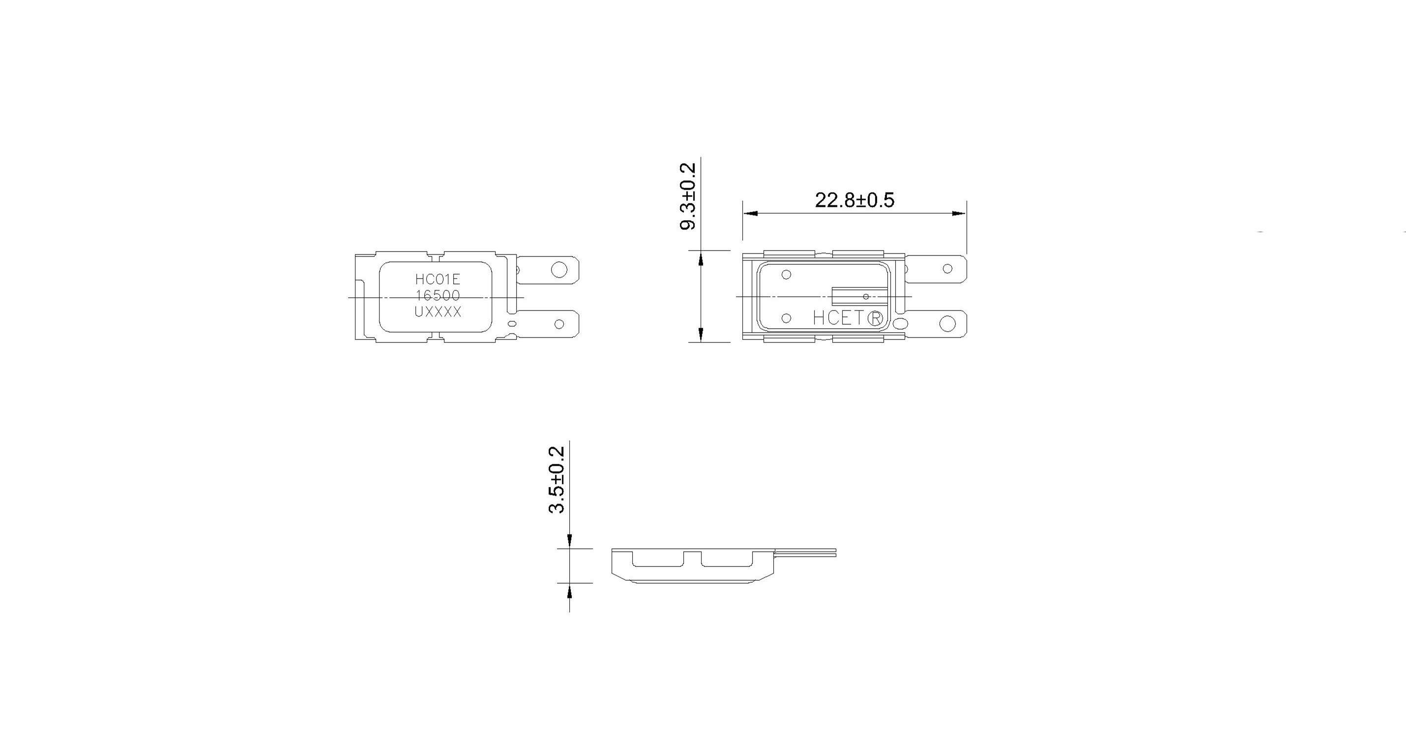 KSD9700 thermal protector diagram