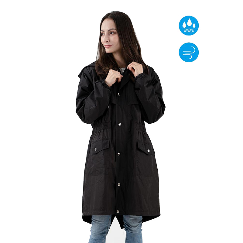 Women's lightweight windbreaker jacket