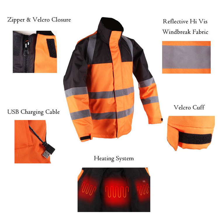 Men's heated jacket