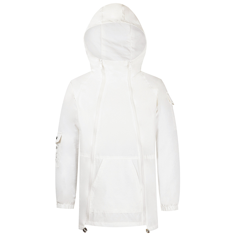 Men's pullover windbreaker jacket