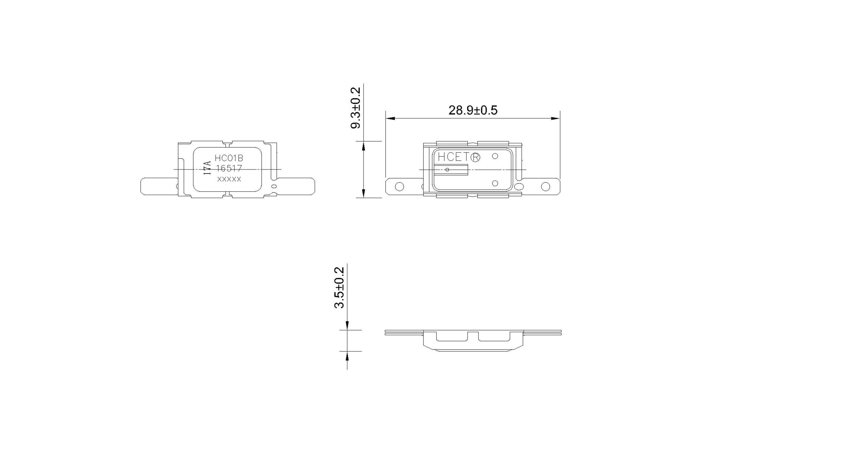 Motor thermal protector used in automotive motors