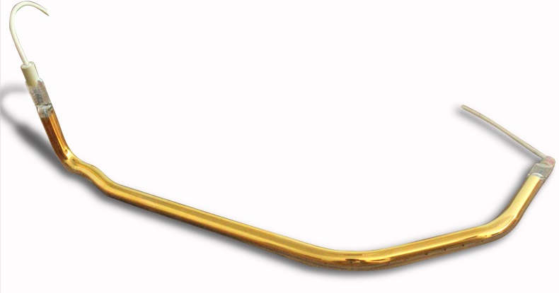 Quartz glass infrared emitters for plastic welding