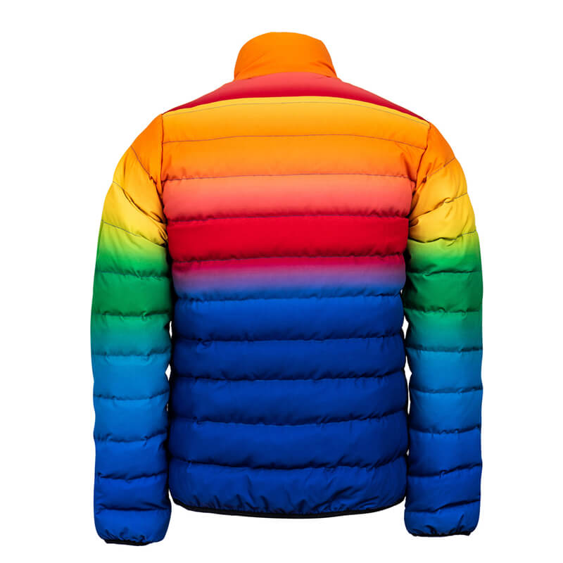 Mens rainbow winter jacket Mens rainbow winter jacket