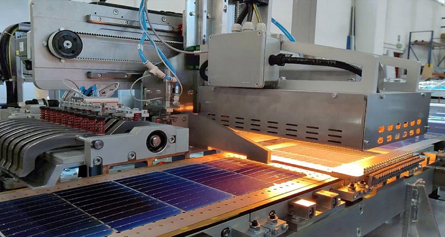 infrared heat for solar cells