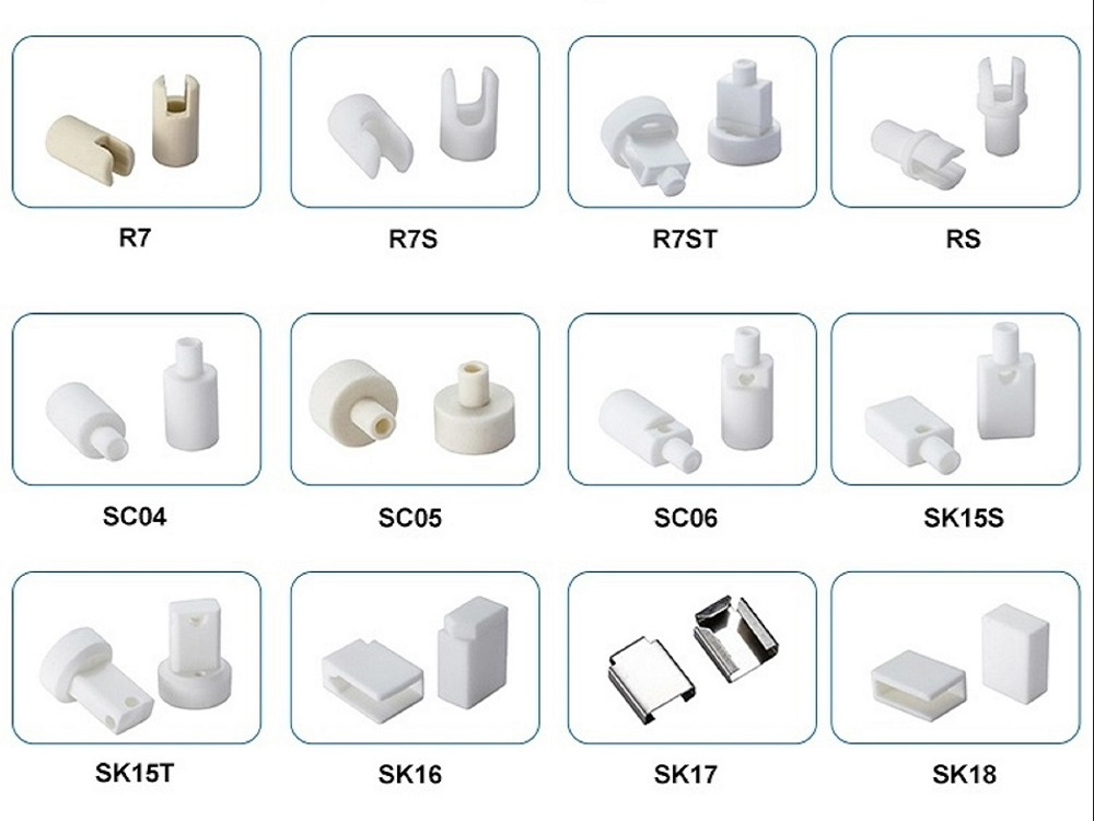 ceramic cap for infrared lamp