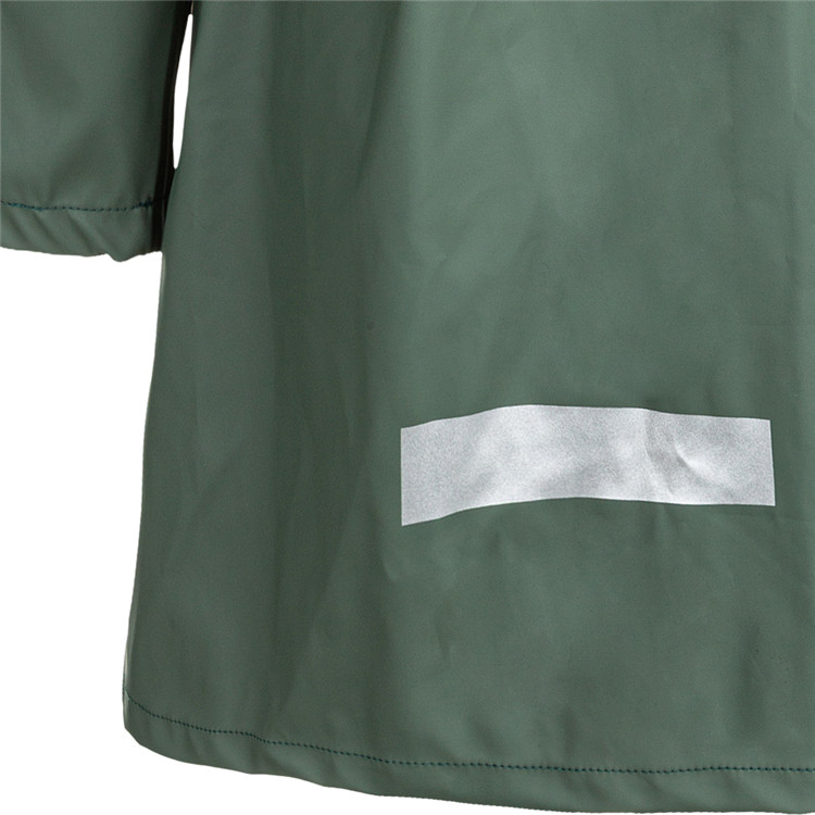 Men's waterproof PU rainwear