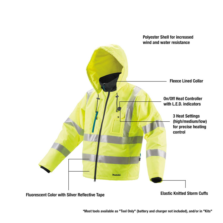 Men's heated padded jacket Men's heated padded jacket