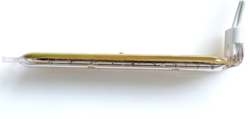 gold reflector double tube quartz infrared emitters for woodworking edge banders