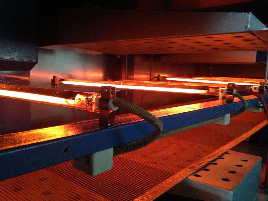 infrared heating lamp for plastic