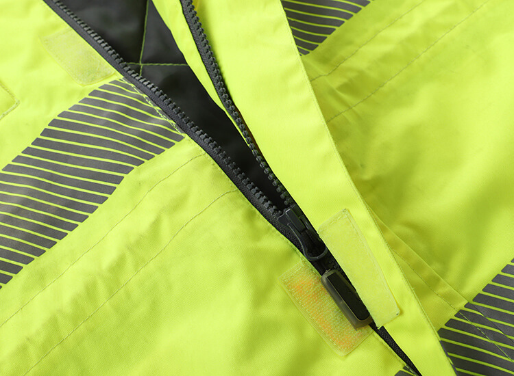 Men's high visibility parka