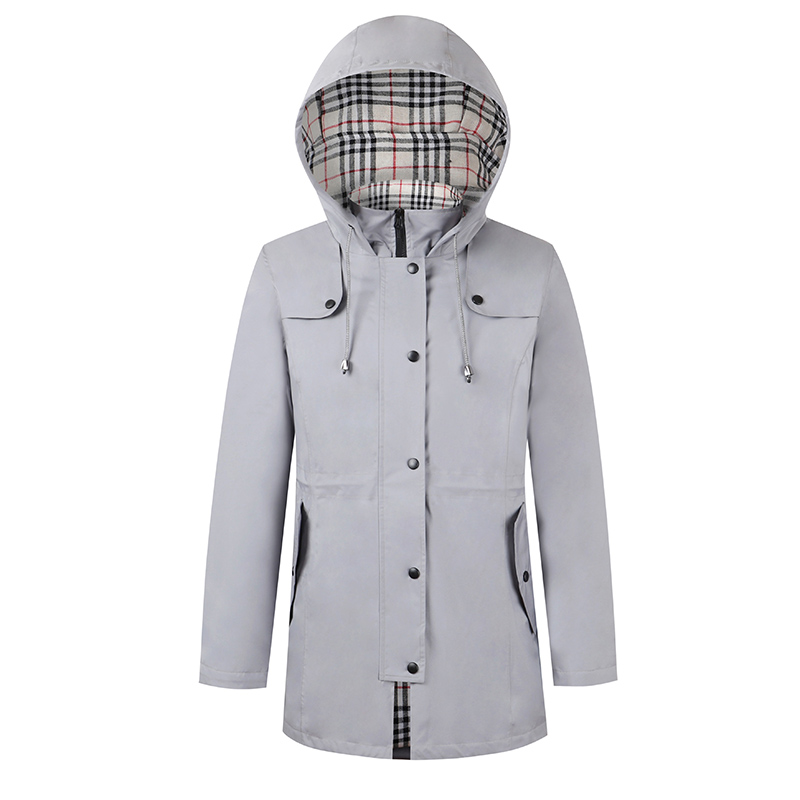 Womens trench rain coat