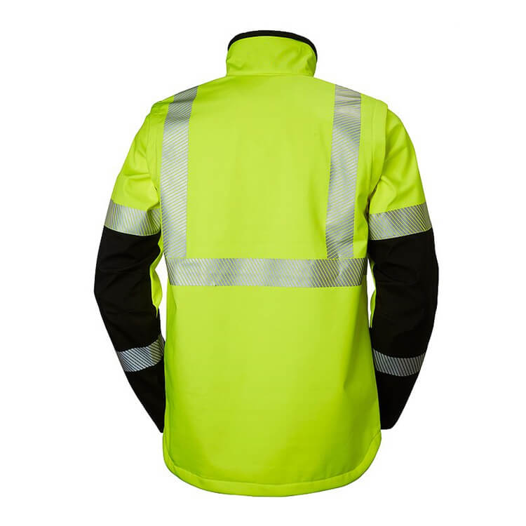 Men's hi vis rain jacket 