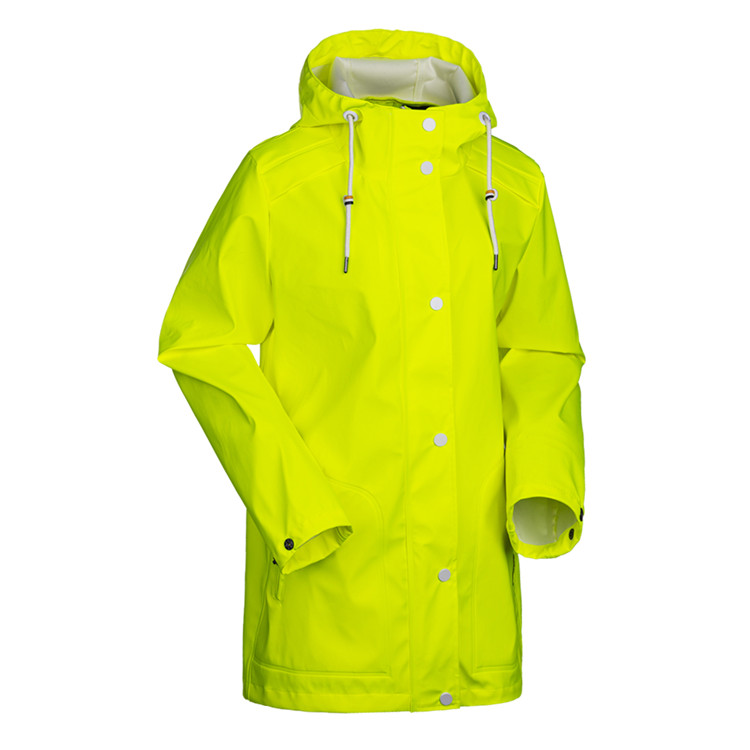 Womens raincoat with hood