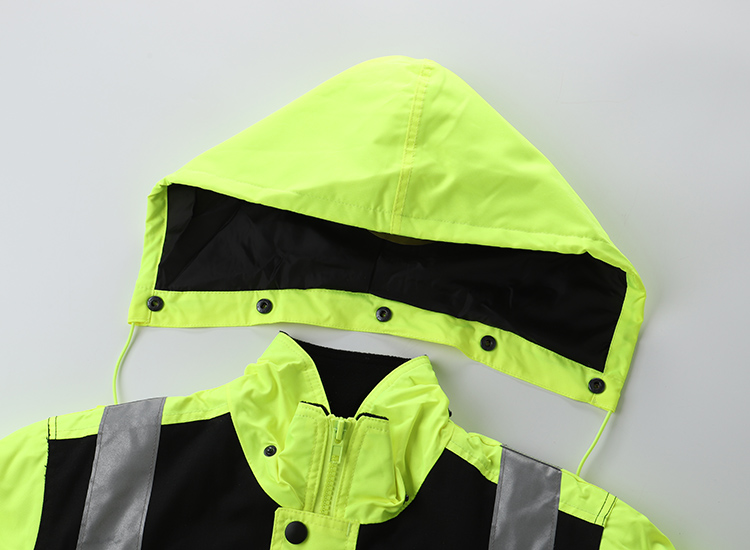 Men's High Visibility Weatherproof Safety Bomber Jacket