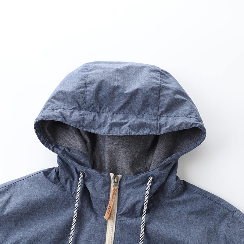 Women's trench coat with hood waterproof Women's trench coat with hood waterproof
