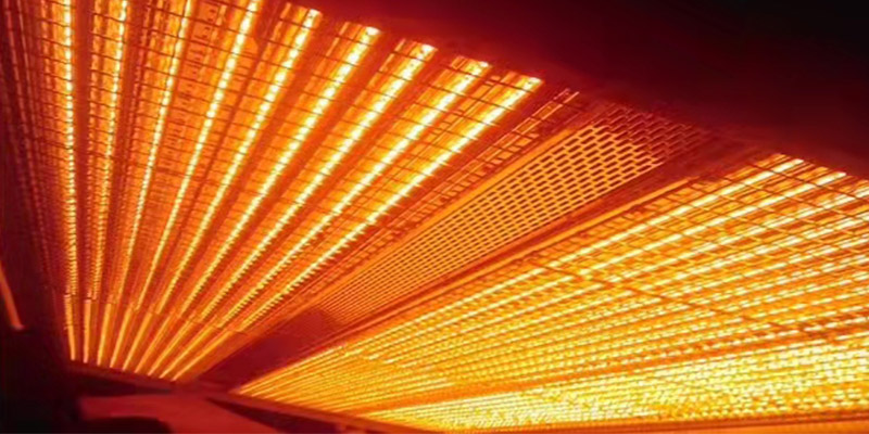 single tube clear NIR halogen lamps for semiconductor rapid thermal processing