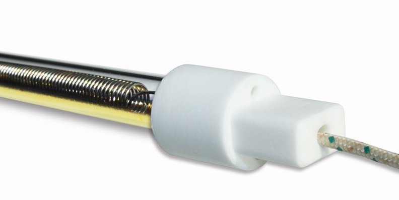 quartz glass medium wave infrared radiators IR heating tube bulb for coating paints drying